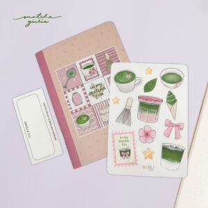 A6 Pocket Notebook - Matcha Girlie Collection | In My Matcha Era